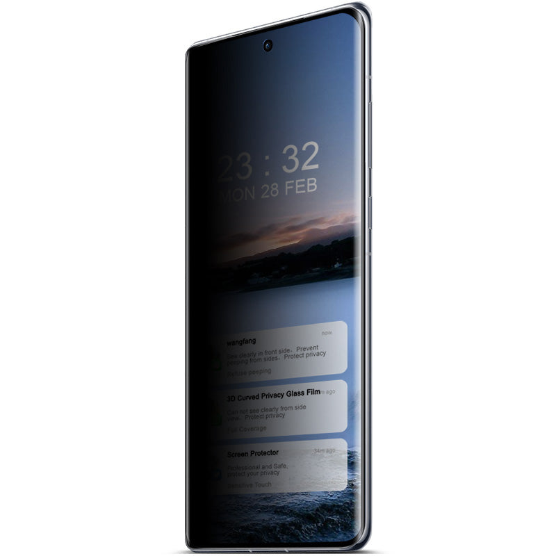 IMAK For Oppo Find X7 5G Anti-peep Screen Film Full Coverage 3D Curved Protector IMAK For Oppo Find X7 5G Anti-peep Screen Film Full Coverage 3D Curved Protector